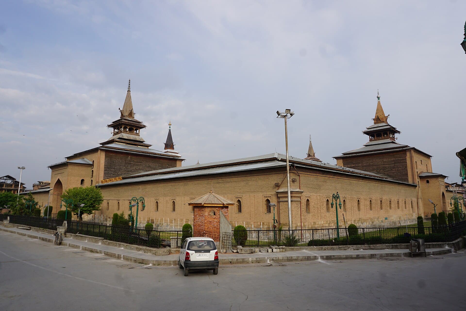 Courtyard of Jamia Masjid, Srinagar