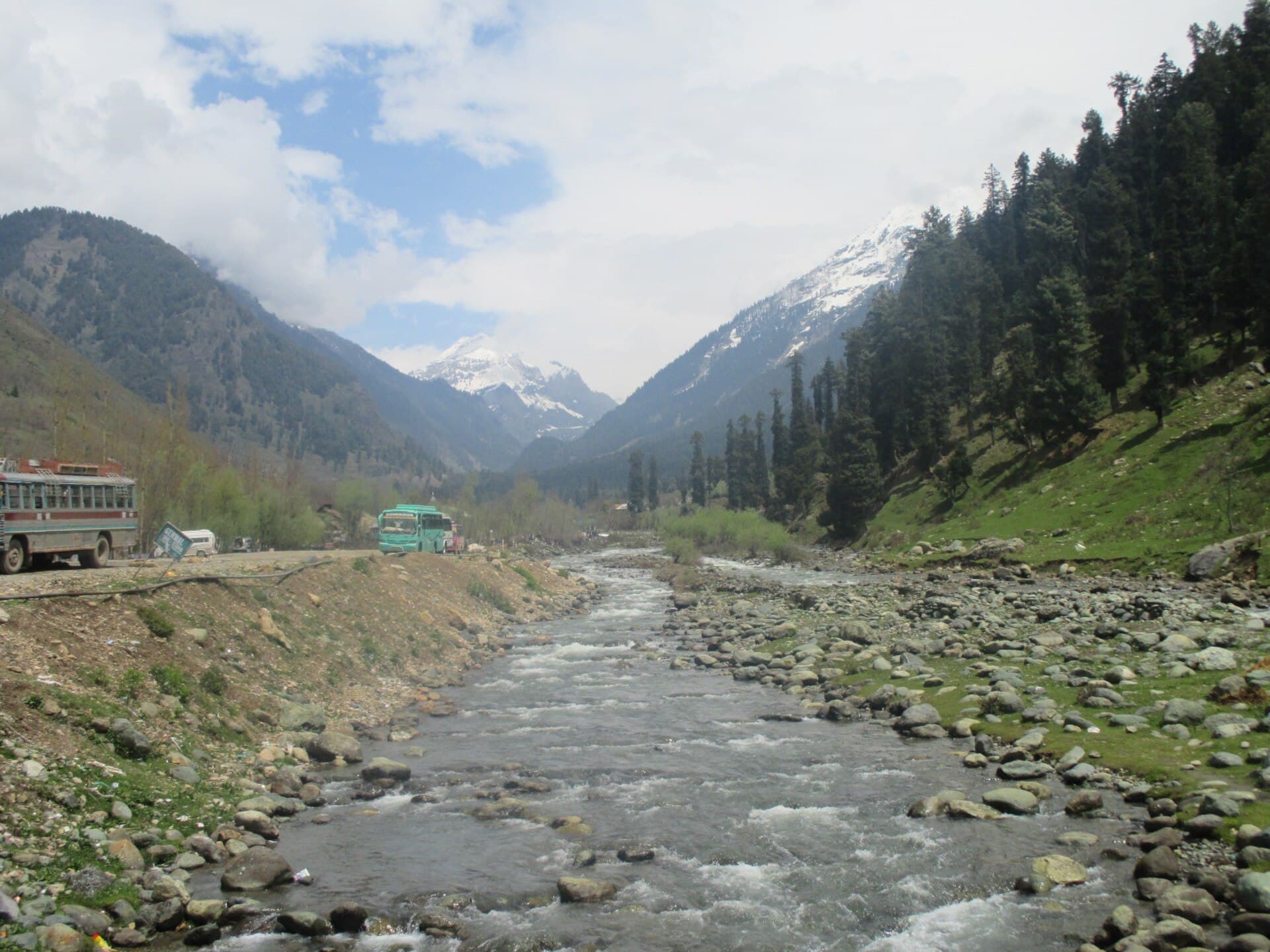 Morning light over the Pahalgam valley