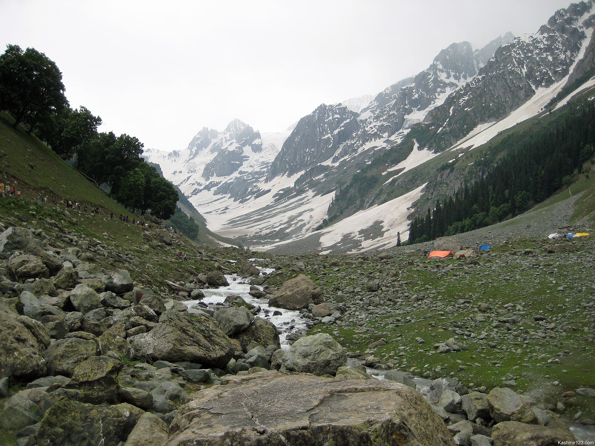 Thajiwas Glacier above Sonamarg
